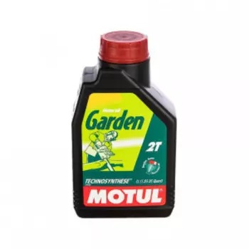 Масло моторное минеральное 2-тактное для газонокосилок Motul Garden 2T (1л) 106280