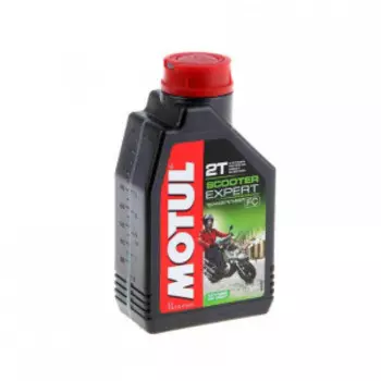 Масло моторное полусинтетическое 2-тактное Motul Scooter Expert 2T (1л) 105880