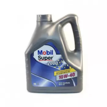 Масло моторное полусинтетическое Mobil Super 2000 X1 10W-40 (4л) 152568