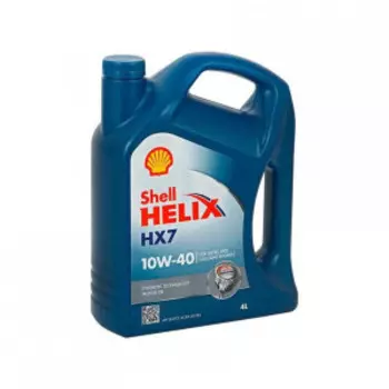 Масло моторное полусинтетическое Shell Helix HX7 10W-40 (4л) 550040315