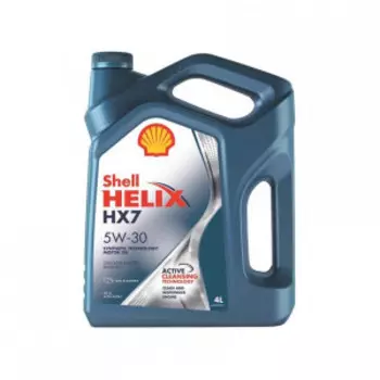 Масло моторное полусинтетическое Shell HELIX HX7 5W-30 (4л) 550046351