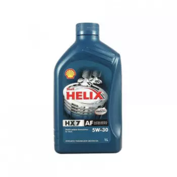 Масло моторное полусинтетическое Shell HELIX HX7 5W-30 (1л) 550046376