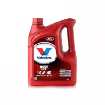 Масло моторное полусинтетическое Valvoline MAXLIFE 10W-40 (4л) 872296