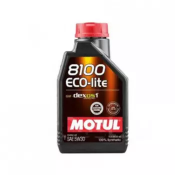 Масло моторное синтетическое для бензиновых двигателей Motul 8100 Eco-lite 5W-30 (1л) 107250 108212