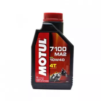 Масло моторное синтетическое для мотоциклов Motul 7100 4T 10W-40 (1л) 104091