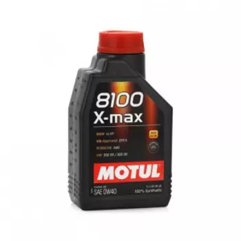 Масло моторное синтетическое Motul 8100 X-Max 0W-40 (1л) 104531