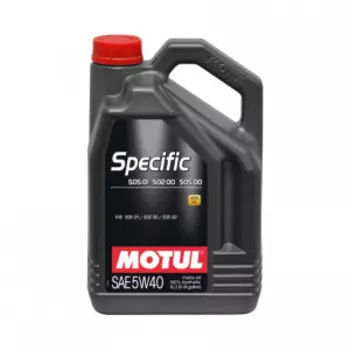 Масло моторное синтетическое Motul Specific 505.01 5W-40 (5л) 101575