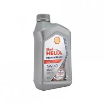 Масло моторное синтетическое Shell Helix HIGH MILEAGE 5W-40 (1л) 550050426