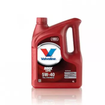 Масло моторное синтетическое Valvoline MAXLIFE 5W-40 (4л) 872364