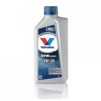 Масло моторное синтетическое Valvoline SYNPOWER FE 5W-20 (5л) 872556