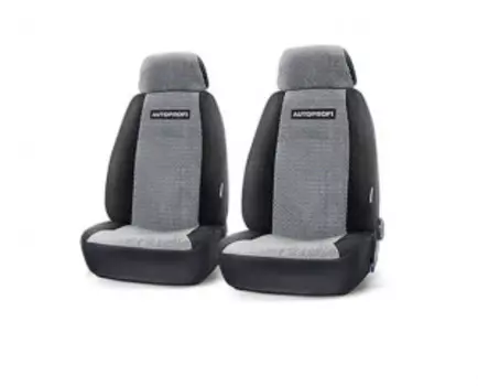 Модельные чехлы на ГАЗель, Соболь, Валдай GAZ-001 BK/GY