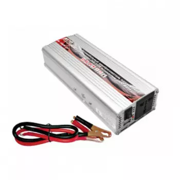 Преобразователь напряжения (инвертор) автомобильный 24/220V 1500W / 80325