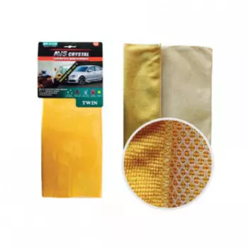 Салфетка микрофибра с абразивной сеткой для удаления грязи AVS 35х40см. A78293S