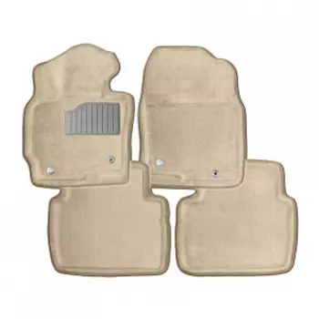 Ворсовые коврики 3D для Chevrolet Aveo I 2003-2011 / 84128