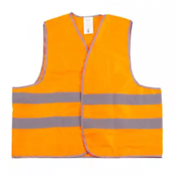 Жилет светоотражающий повышенной видимости AUTOPROFI GL-210 ORANGE