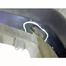 Бампер задний Volkswagen Golf 3