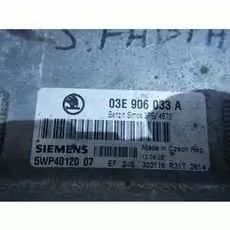 Блок управления двигателем Skoda Fabia