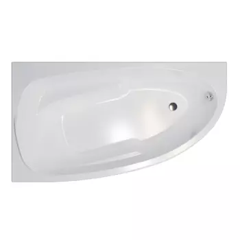 Акриловая ванна 1ACReal Madrid 170 правая на каркасе