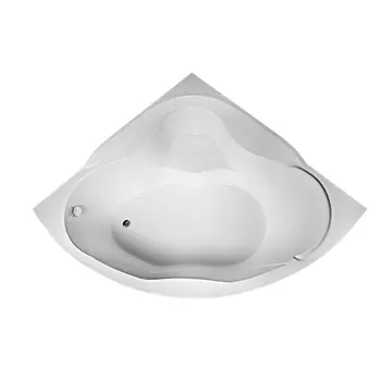 Акриловая ванна 1Marka Luxe 155х155 на каркасе