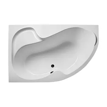 Акриловая ванна 1Marka One Aura 150х105 L на каркасе