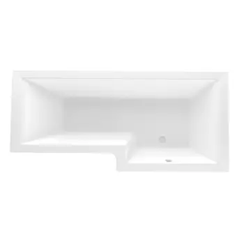 Акриловая ванна 1Marka One Linea 165х85 R на каркасе
