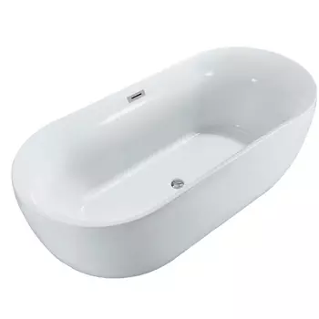 Акриловая ванна Акватек Афина 170х78 на ножках