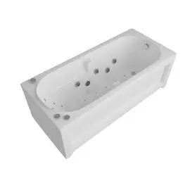 Акриловая ванна Акватек Лея 170х75 на каркасе