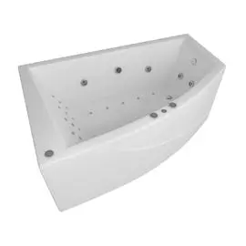 Акриловая ванна Акватек Оракул 180х125 на каркасе