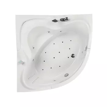 Акриловая ванна Акватика Аквариум 150х150 Sensa на каркасе