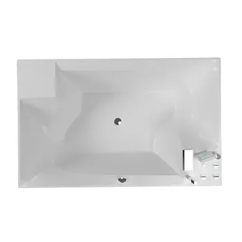 Акриловая ванна Акватика Архитектура 190х120 на каркасе