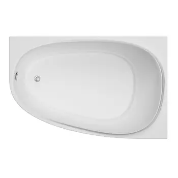 Акриловая ванна Am.Pm Sensation 170х110 правая на каркасе