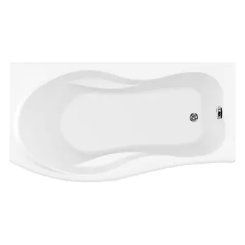 Акриловая ванна Aquanet Borneo 170х90 00205286 L на каркасе