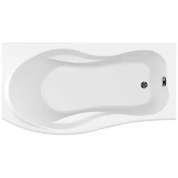 Акриловая ванна Aquanet Borneo 170х90 L на каркасе