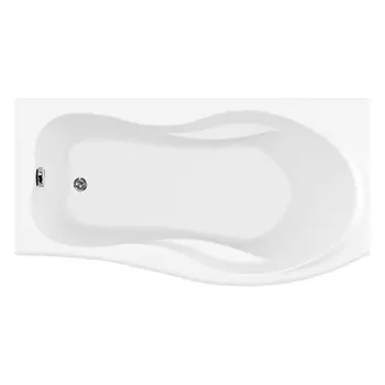 Акриловая ванна Aquanet Borneo 170х90 R на каркасе