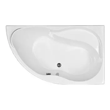 Акриловая ванна Aquanet Graciosa 150х90 R на каркасе