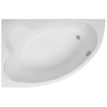 Акриловая ванна Aquanet Lyra 150x100 левая на каркасе