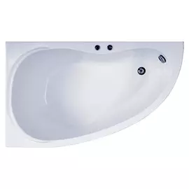 Акриловая ванна Bas Алегра 150х90 L на каркасе