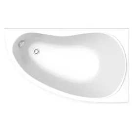 Акриловая ванна Bas Алегра 150х90 R на каркасе