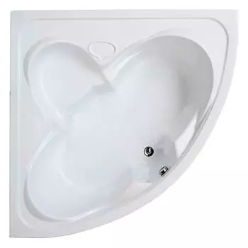 Акриловая ванна Bas Дрова 160х160 на каркасе