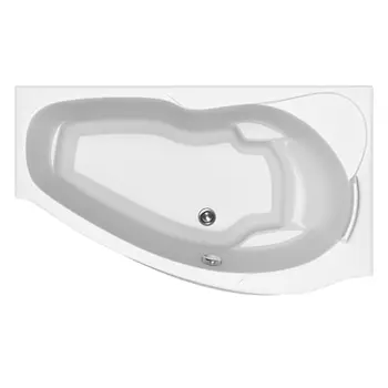 Акриловая ванна Bas Мартиника 160x85 R на каркасе