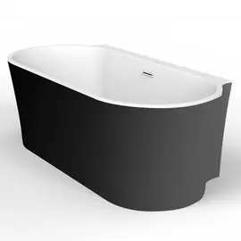 Акриловая ванна Belbagno 170х80 BB409-1700-800-W/NM на каркасе