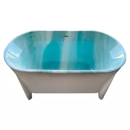 Акриловая ванна Belbagno BB40-1700-Marine на каркасе