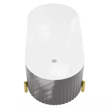 Акриловая ванна Black&White Swan SB310 Grey матовая