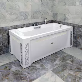 Акриловая ванна Радомир Хельга II 170х90 на каркасе