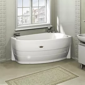 Акриловая ванна Радомир Орсини 160х90 левая на каркасе