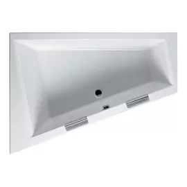 Акриловая ванна Riho Doppio 180х130 Right - Plug&Play на ножках