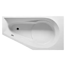 Акриловая ванна Riho Yukon 160х90 левая Plug&Play на ножках