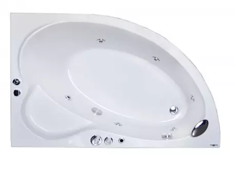Акриловая ванна Royal Bath Alpine 170х100 R на каркасе