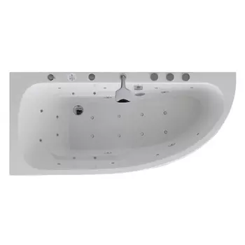 Акриловая ванна SSWW A1902L/CGSP 175х80х63 с гидромассажем