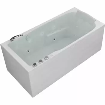 Акриловая ванна SSWW A1904L/CGSP 170х80х64 с гидромассажем